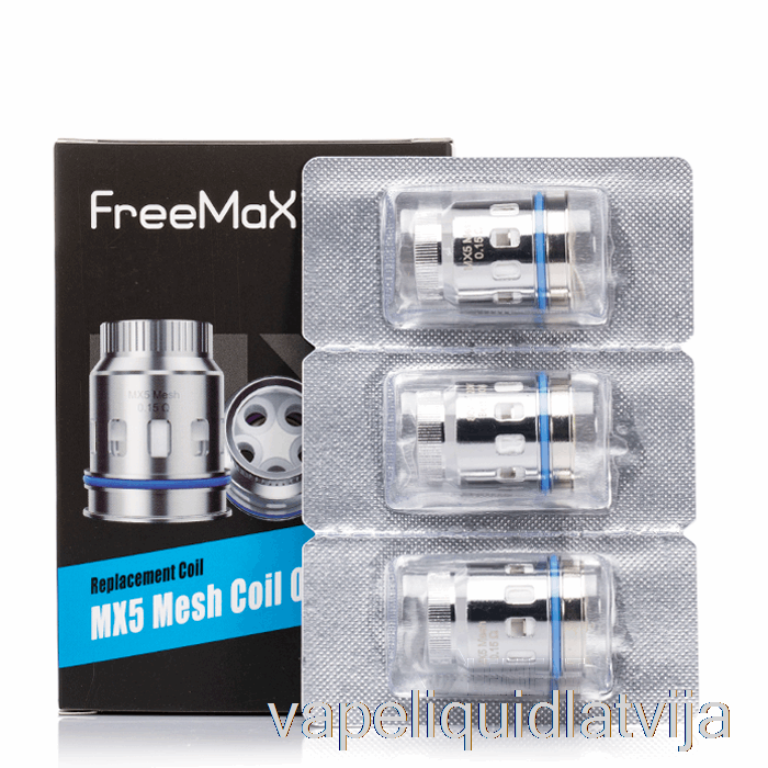 Freemax Mx Rezerves Spoles 0.15ohm Mx5 Mesh Coils Vape šķidrums